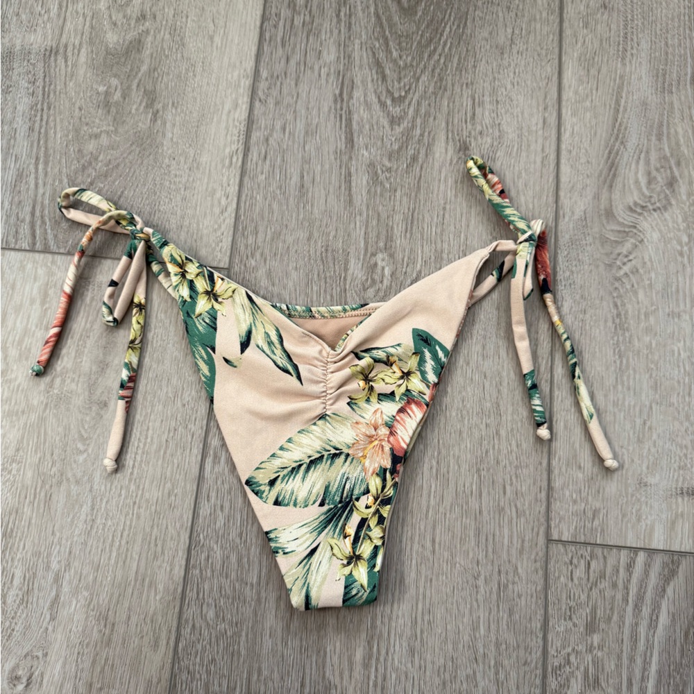 Montce Swim Floral Bikini Bottom - Picture 4 of 5